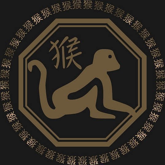 Обезьяна восточный. Знак обезьяны. Иероглиф обезьяна. Китайский символ год обезьяна.
