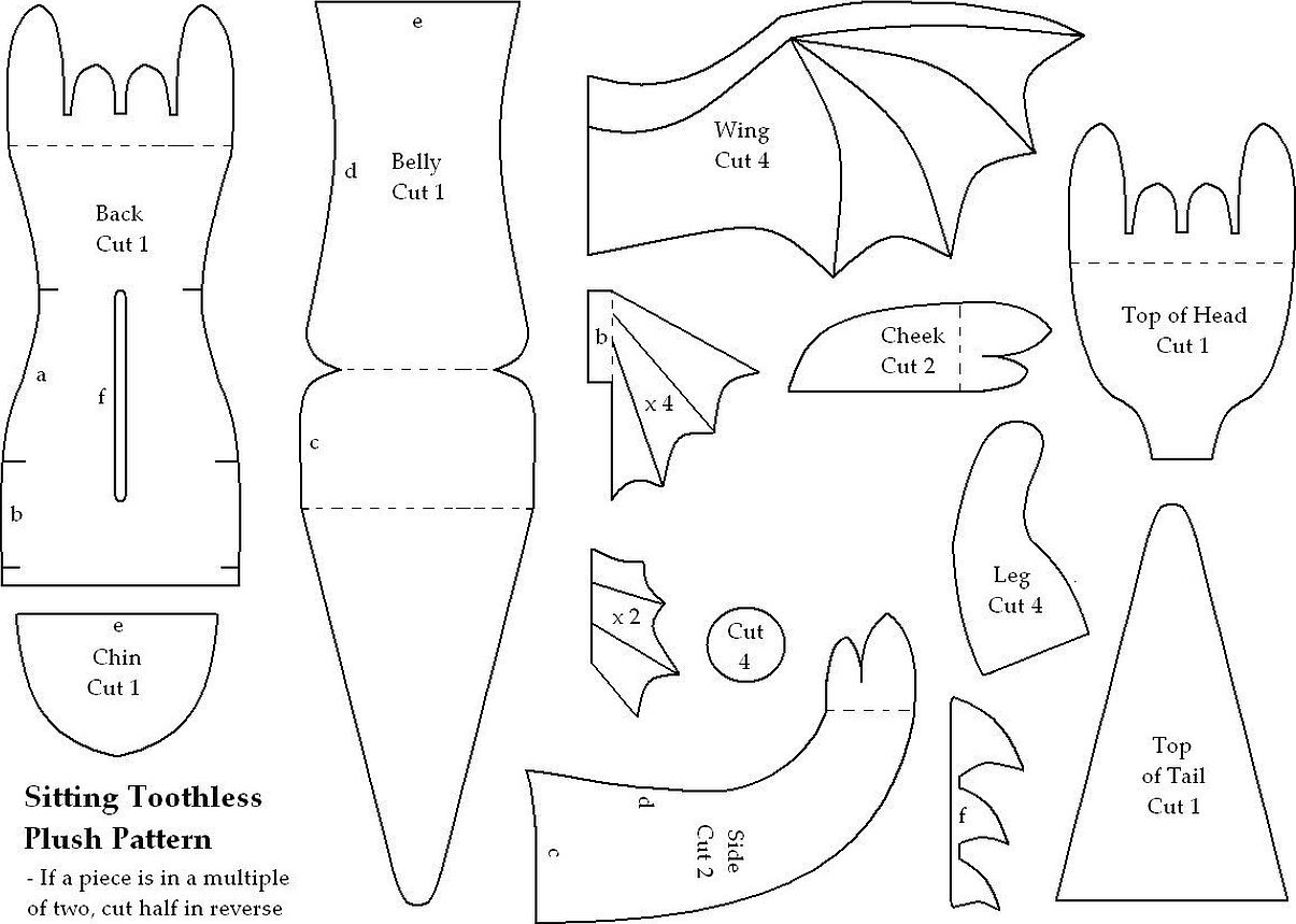 Сшить дракона своими руками выкройки. Выкройка дракона мягкая игрушка Беззубик ночная фурия. Выкройка дракона ночная фурия. Выкройка игрушки дракона Беззубика. Выкройка дракона мягкая игрушка Беззубик.