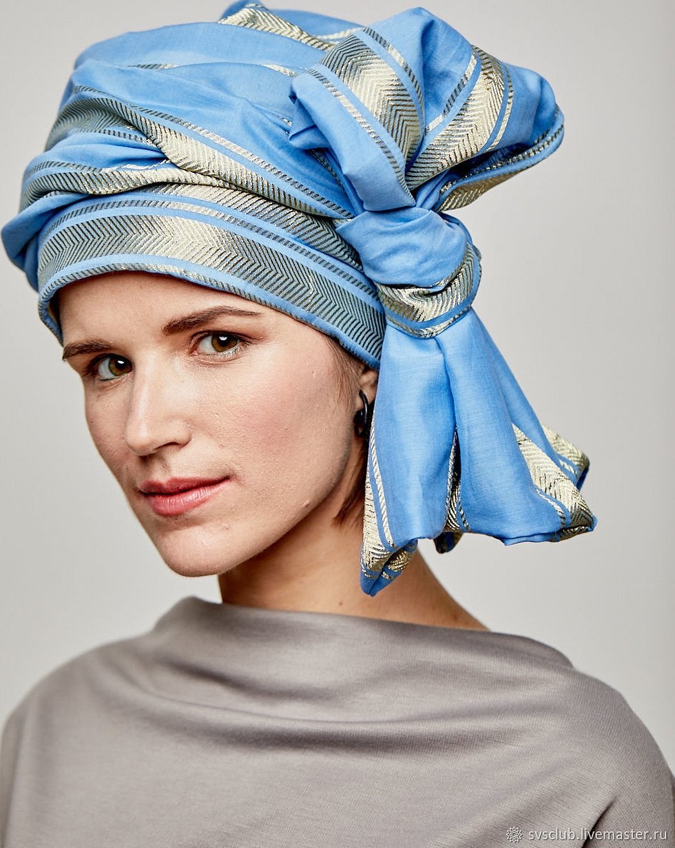 Модные женские головные уборы чалма